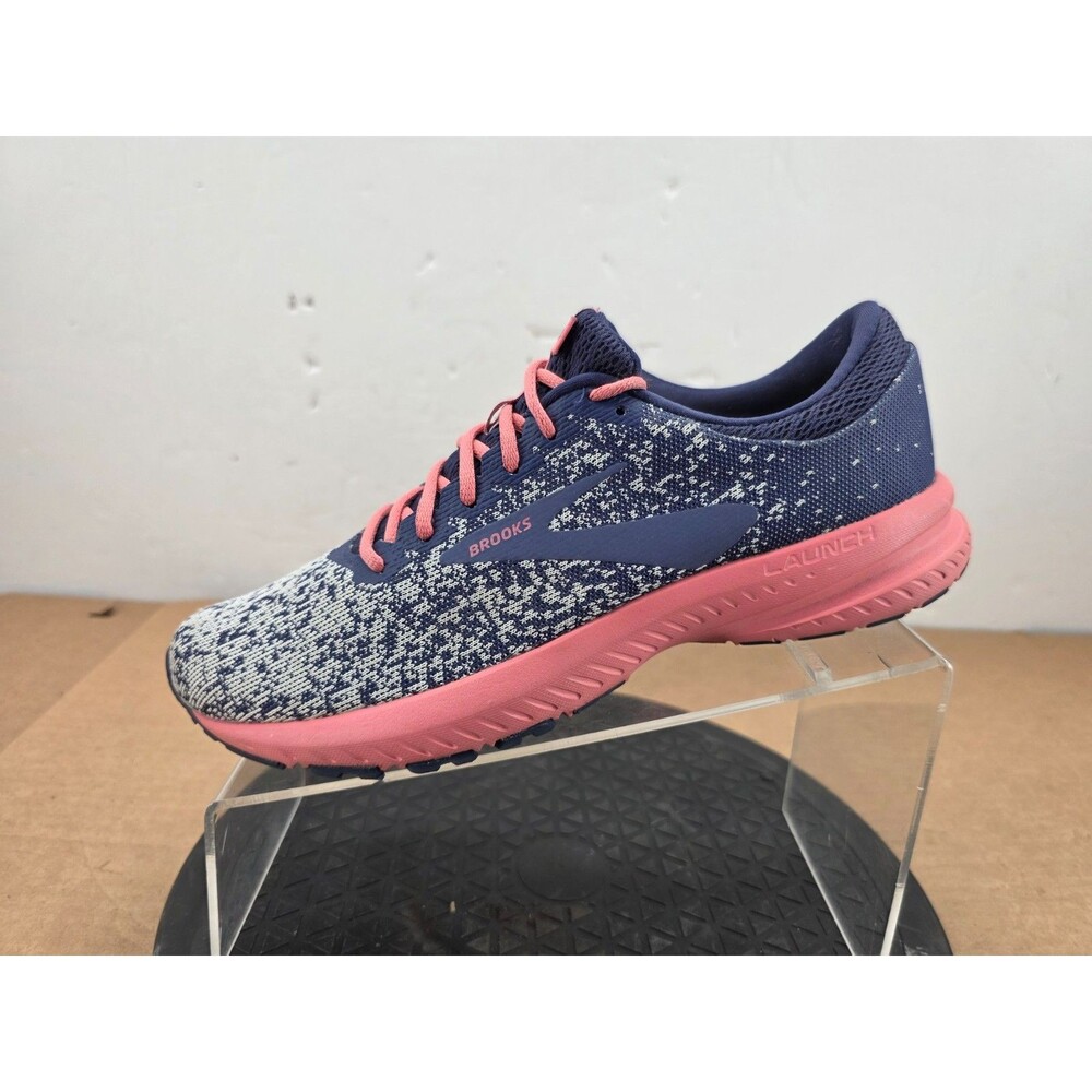 Brooks Launch 6 Womens Running Shoes Blue Pink 1202851B422 Size 8.5 - Picture 13 of 16